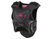 Icon Stryker Womens Field Armor Vest Pink Black LG XL