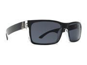 Dot Dash Lads Vintage Sunglasses Black Clear Grey
