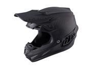 Troy Lee Designs SE4 Midnight Carbon Moto Helmet Black MD