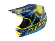 Troy Lee Designs Air Vengence MX Offroad Helmet Yellow Blue MD