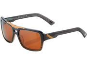 100% Burgett Sunglasses Carbon Fade Bronze Brown OS