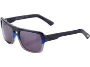 100% Burgett Sunglasses Oil Grade Black Smoke OS