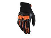 100% 2016 Derestricted Gloves Short Cuff Orange LG
