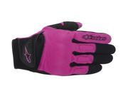 Alpinestars Stella Spartan Womens Gloves Black Rose Violet Medium