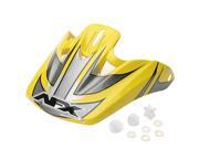 AFX FX 87 Youth MX Offroad Replacement Peak Multi Yellow
