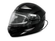 AFX FX 90S Electric Shield Solid Snowmobile Helmet Black LG