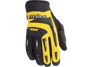 Cortech DX 2 Textile Gloves Yellow LG