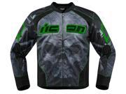 Icon Overlord Reaver Jacket Green Black MD