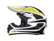 AFX FX 21 MX Offroad Helmet Yellow White XL
