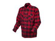 Scorpion Covert Flannel Kevlar Lined Shirt Red Black MD