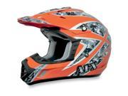 AFX FX 17 Hi Vis Urban MX Helmet Safety Orange LG