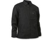Throttle Threads TT Originals Mens Shop Jacket Black Textile MD