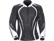 Cortech LRX Series 3 Womens Jacket Black White XL