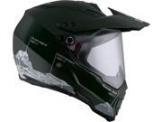AGV AX 8 EVO DS Dual Sport Multi MX Offroad Helmet Green White MD