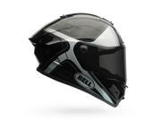 Bell Pro Star Tracer Full Face Street Helmet Black Silver LG