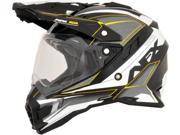 AFX FX 41DS Dual Sport Eiger Full Face Helmet Yellow LG