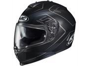 HJC IS 17 Lank Motorcycle Helmet Black Gray MD