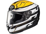 HJC RPHA 11 Pro Skyrym Motorcycle Helmet Black Yellow White MD