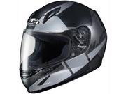 HJC CL Y Boost Youth Motorcycle Helmet Black Silver LG