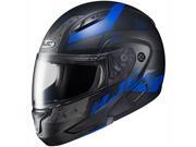 HJC CL Max BT 2 Friction Motorcycle Helmet Black Blue SM
