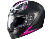 HJC FG 17 Valve Motorcycle Helmet Black Pink SM