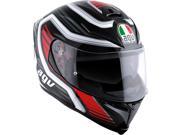 AGV K 5 Firerace SV Motorcycle Helmet Black Red LG
