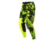 Troy Lee Designs SE Gravity MX Offroad Pants Flourescent Yellow 38