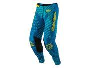 Troy Lee Designs GP Tremor MX Offroad Pants Blue Yellow 30