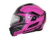 Zox Condor SVS Fluent Modular Helmet Pink MD