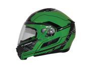 Zox Condor SVS Fluent Modular Helmet Green LG