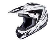HJC CS MX 2 Edge MX Offroad Motorcycle Helmet White Black SM