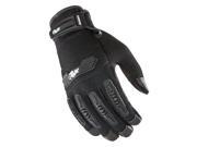 Joe Rocket Velocity 2.0 Womens Textile Motorcycle Gloves Black LG