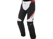 Alpinestars Raider Drystar Motorcycle Textile Pants Black White Red 3XL