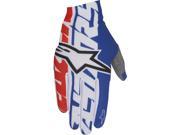 Alpinestars Dune 1 MX Offroad Gloves Black White Red LG