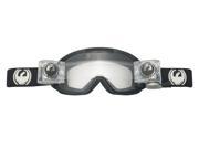 Dragon MDX2 Coal Rapid Roll System Goggle w Clear Lens Black