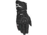 Alpinestars GP Plus R Leather Motorcycle Race Gloves Black LG