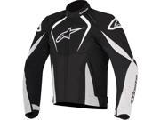 Alpinestars T Jaws WP All Weather Mens Sport Riding Jacket Black White MD