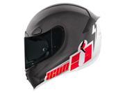 Icon Airframe Pro Flash Bang Full Face Helmet Black Red White SM