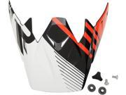 Z1R Roost SE Replacement Visor Black Red White