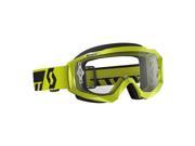 Scott USA Hustle Solid 2016 MX Offroad Goggle w Clear Works Lens Green