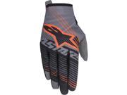 Alpinestars Radar Tracker MX Offroad Gloves Dark Gray Orange XL