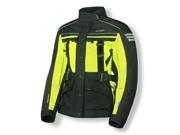 Olympia Ranger Womens Jacket Black Neon Yellow 2XL