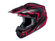 HJC CS MX 2 Edge MX Offroad Motorcycle Helmet Red Black MD
