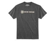 Icon 1000 Inline Mens Short Sleeve T Shirt Charcoal MD