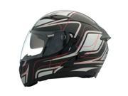 Z1R Strike Ops SV Full Face Helmet Black Red LG