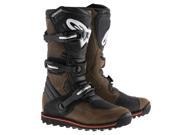 Alpinestars Tech T Mens MX Offroad Boots Brown Black 8