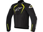 Alpinestars T Jaws WP All Weather Mens Sport Riding Jacket Black White Yellow MD