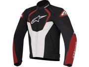 Alpinestars T Jaws WP All Weather Mens Sport Riding Jacket Black White Red 2XL