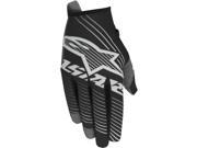 Alpinestars Radar Tracker MX Offroad Gloves Black White SM