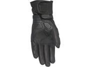 Alpinestars Stella M 56 Drystar Womens All Weather Leather Gloves Black XL